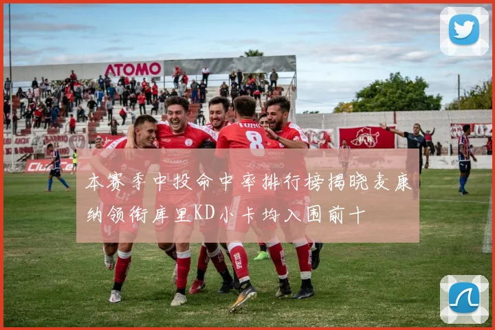 本赛季中投命中率排行榜揭晓麦康纳领衔库里KD小卡均入围前十