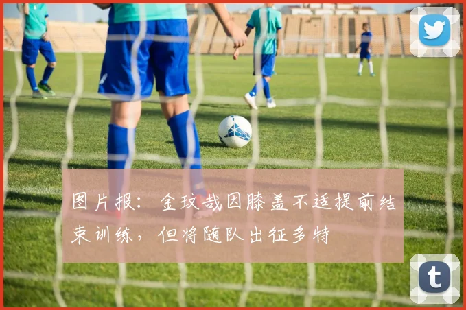 图片报：金玟哉因膝盖不适提前结束训练，但将随队出征多特
